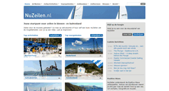 Desktop Screenshot of nu-zeilen.nl